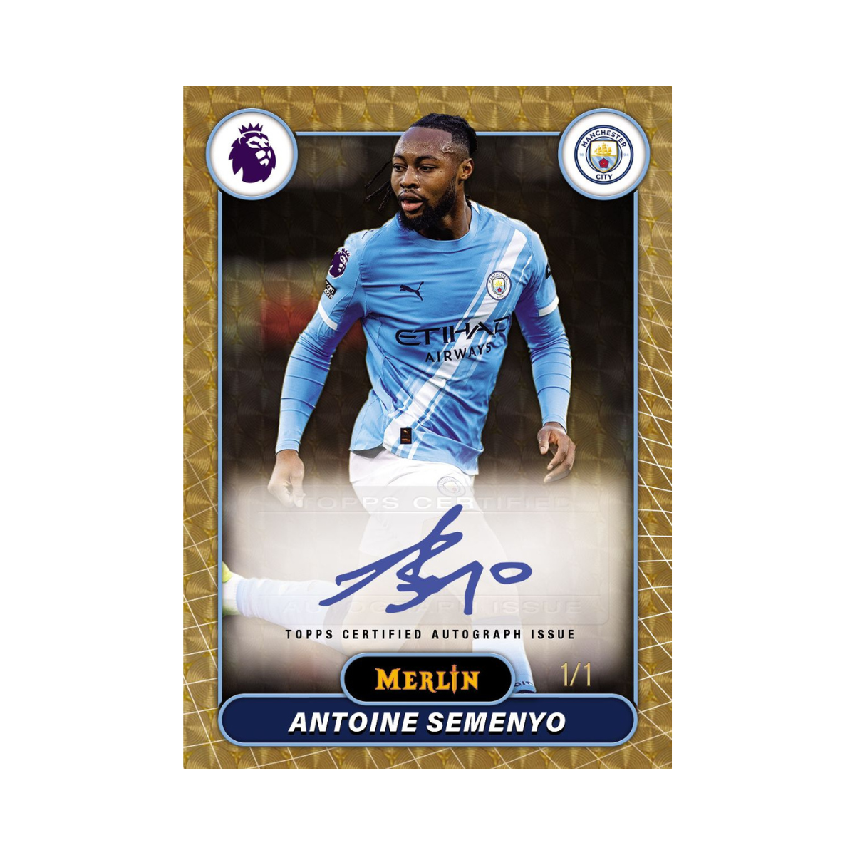 Topps Merlin Premier League 2026 Soccer Trading Cards, Official Premier League Collectible Card Box with Chrome Finish, Rookie & Veteran Players, 6+ Years