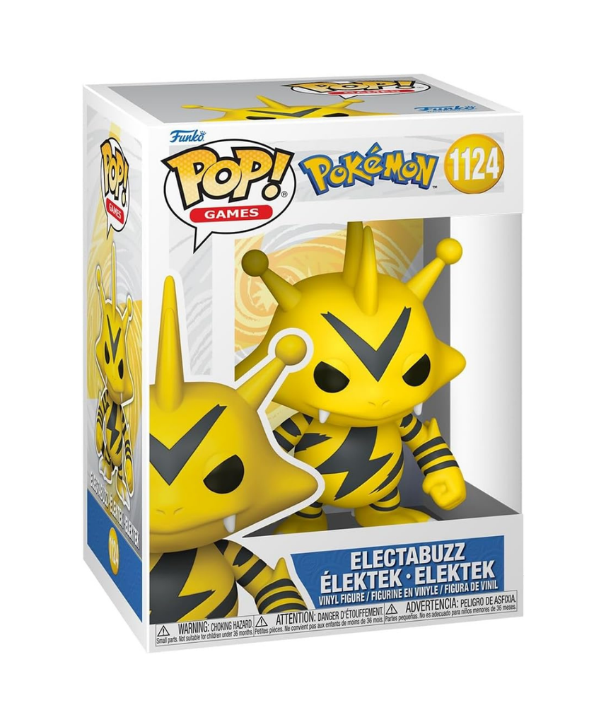 Funko Pop! Games: Pokemon - Electabuzz - Collectable Vinyl Figure - Gift Idea - Official Merchandise - Toys for Kids & Adults - Video Games Fans - Model Figure for Collectors and Display