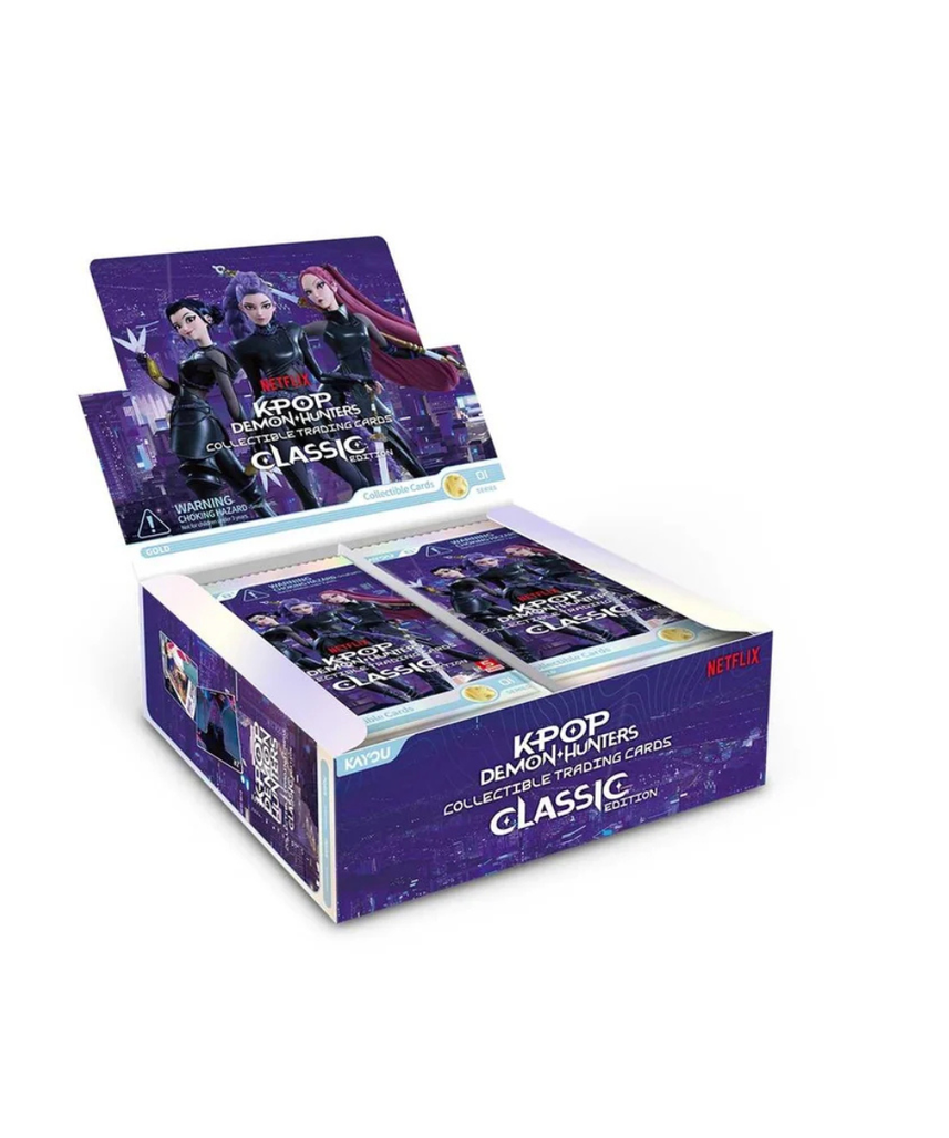 K-Pop Demon Hunters Collectible Trading Cards Classic Edition Foil 001 EMEA Series 1-B, Official Kayou Foil Trading Card Pack for Collectors, Ages 8+