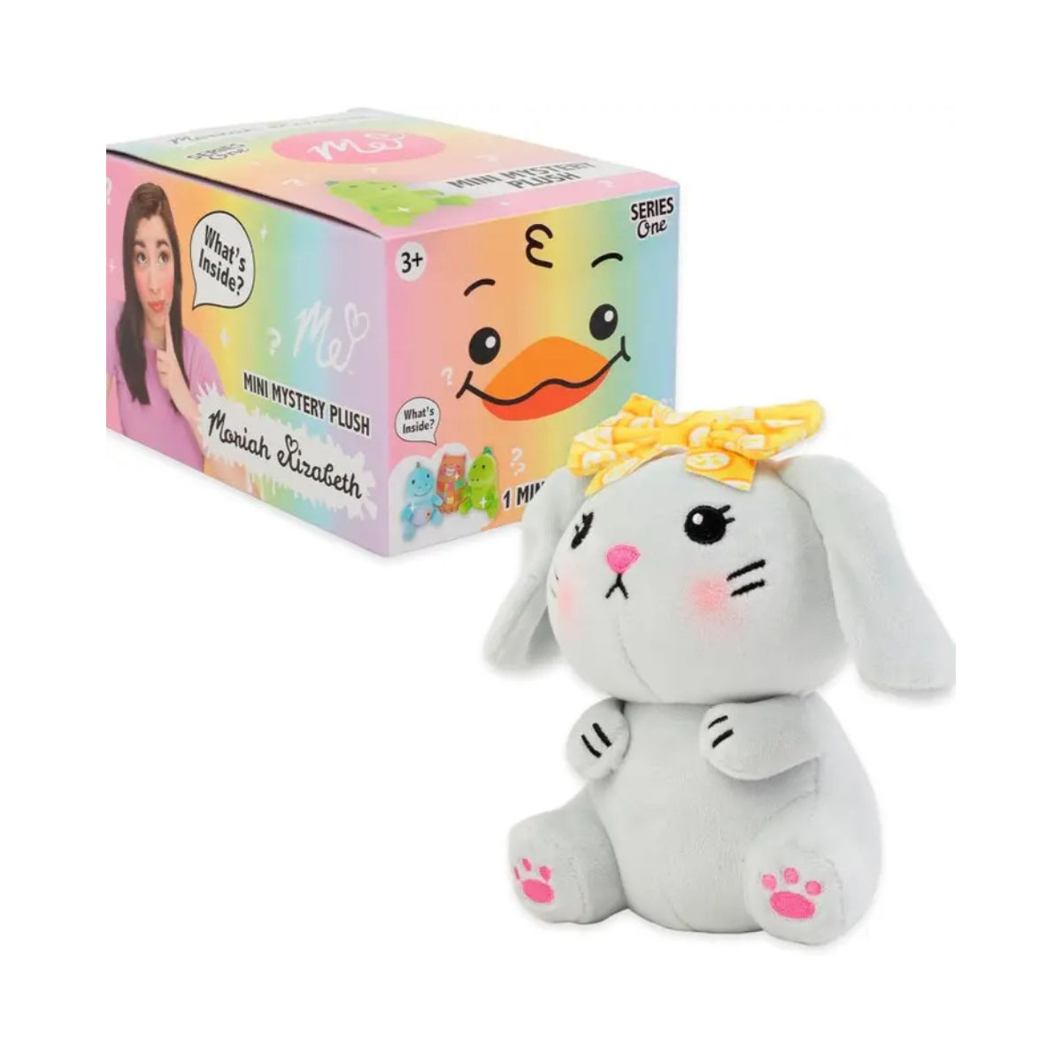 Moriah Elizabeth Mini Mystery 6-Inch Series 1 Lemon Plush Toy, Assorted Mystery Collectible Stuffed Toy, Random Design, Ages 3+
