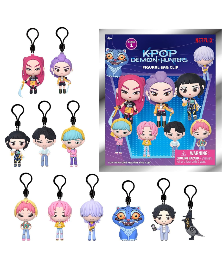 Monogram: K-Pop Demon Hunter 3D Foam Bag Clip Series 1