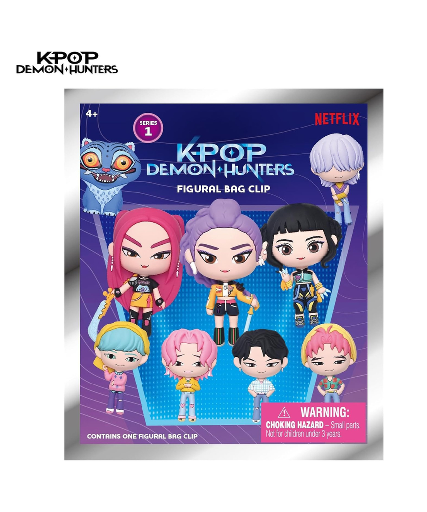 Monogram: K-Pop Demon Hunter 3D Foam Bag Clip Series 1