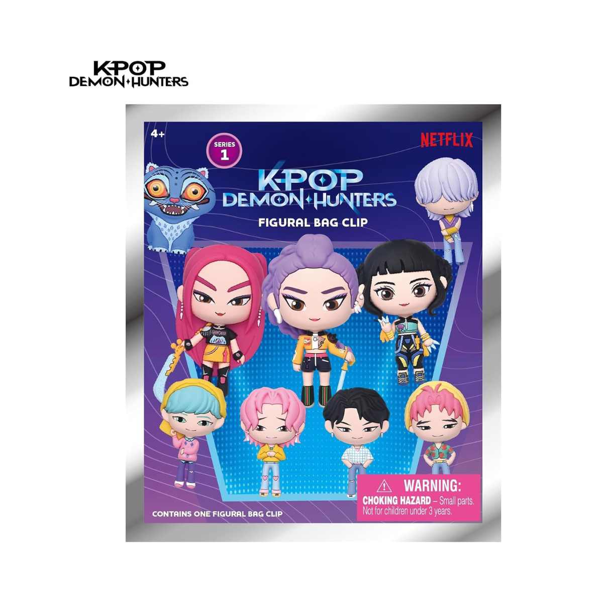 Monogram: K-Pop Demon Hunter 3D Foam Bag Clip Series 1