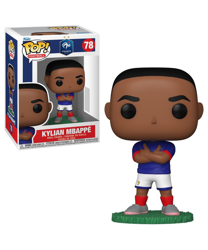 Funko Pop! Football: France - Kylian Mbappé - World Cup 2026 - France - Collectable Vinyl Figure - Gift Idea - Official Merchandise - Toys for Kids & Adults - Sports Fans