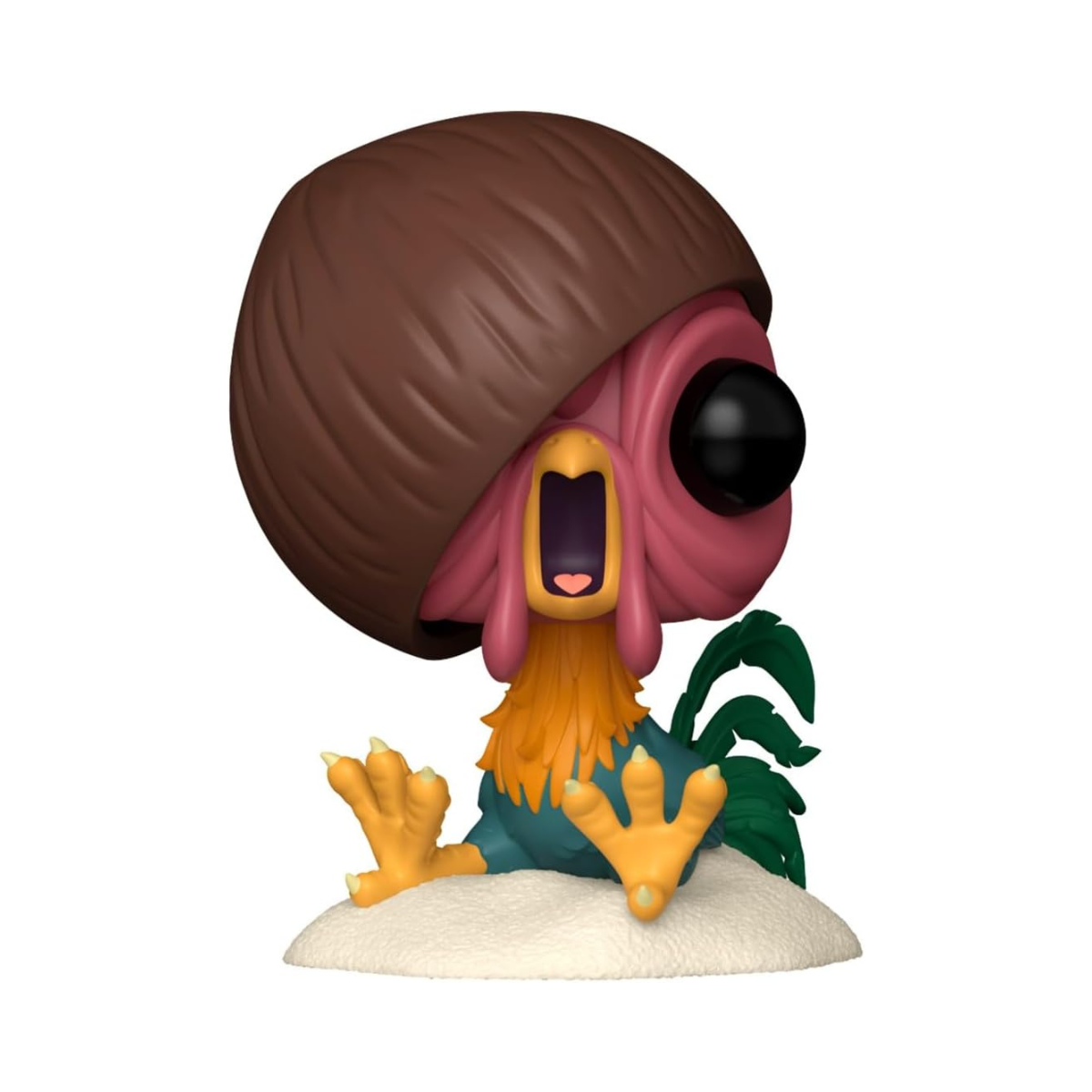 Pop! Disney: Moana S3 - Hei Hei w/Coconut | Official Merch - Collectable Vinyl Figurine for Shelf Display - Birthday Gift Idea for Fans and Collectors