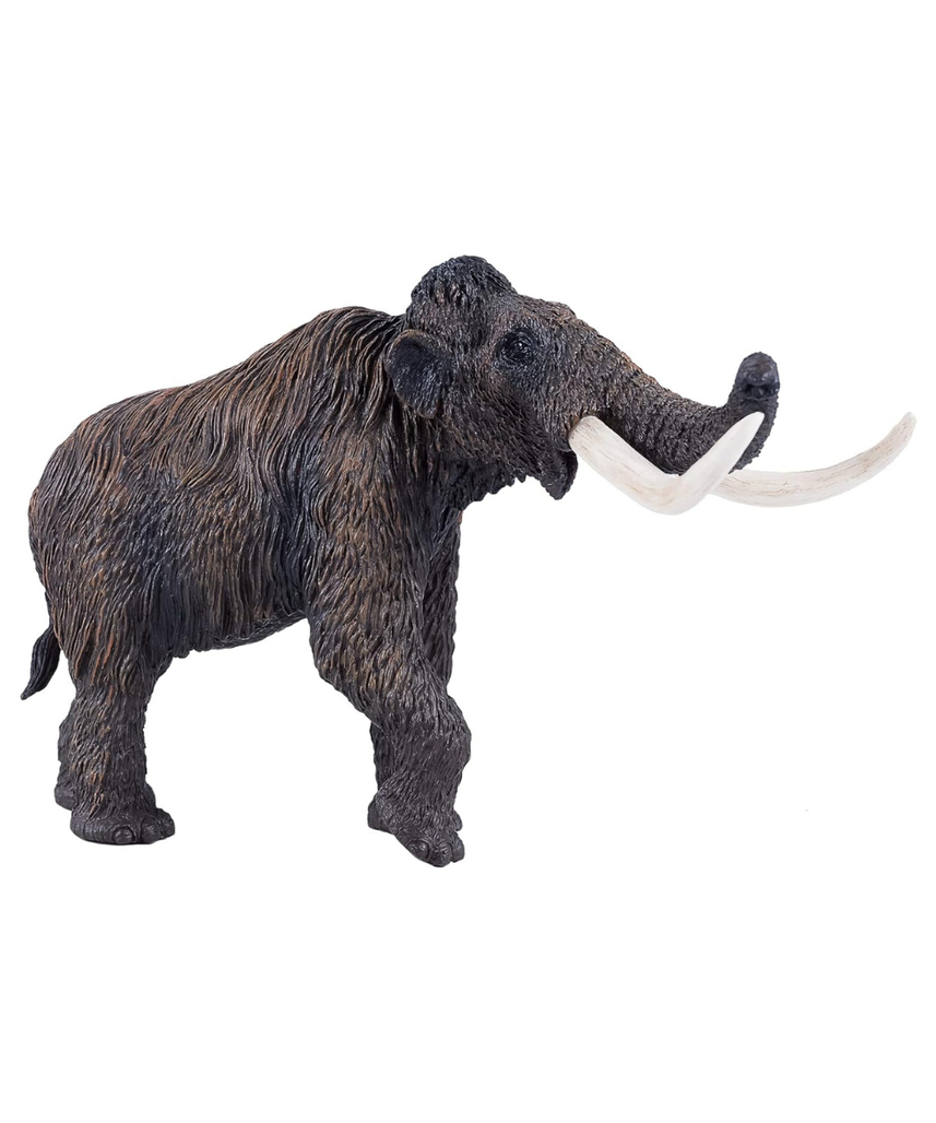 MOJO Prehistoric Mammals Box Set Hand-Painted Realistic Wholly Mammoth Calf and Sabre Tooth Tiger Figurines Educational Collectable Toy for Kids and Collectors Ages 3 and Up