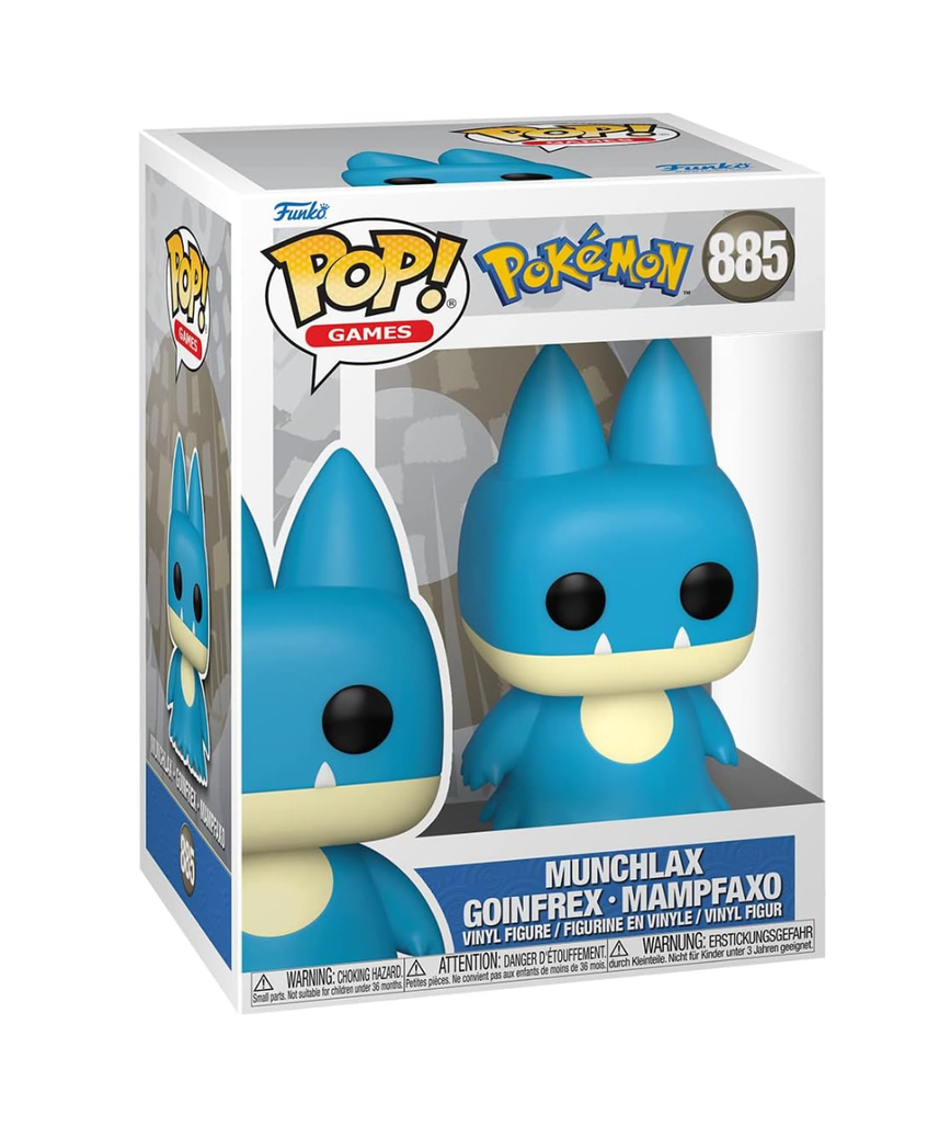 Funko Pop! Games: Pokemon - Munchlax - Collectable Vinyl Figure - Gift Idea - Official Merchandise - Toys for Kids & Adults - Video Games Fans - Model Figure for Collectors and Display