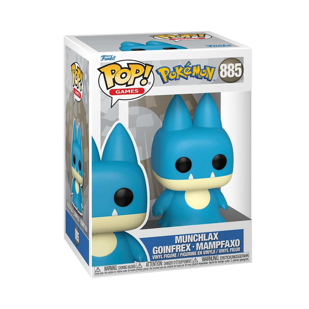 Funko Pop! Games: Pokemon - Munchlax - Collectable Vinyl Figure - Gift Idea - Official Merchandise - Toys for Kids & Adults - Video Games Fans - Model Figure for Collectors and Display