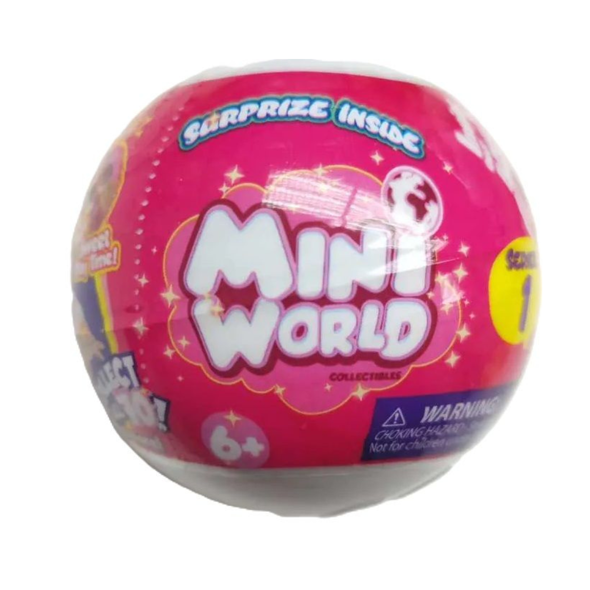 Mini World Surprise Series 1 Collectible Mini Figures Mystery Toy Assortment for Kids Ages 6+