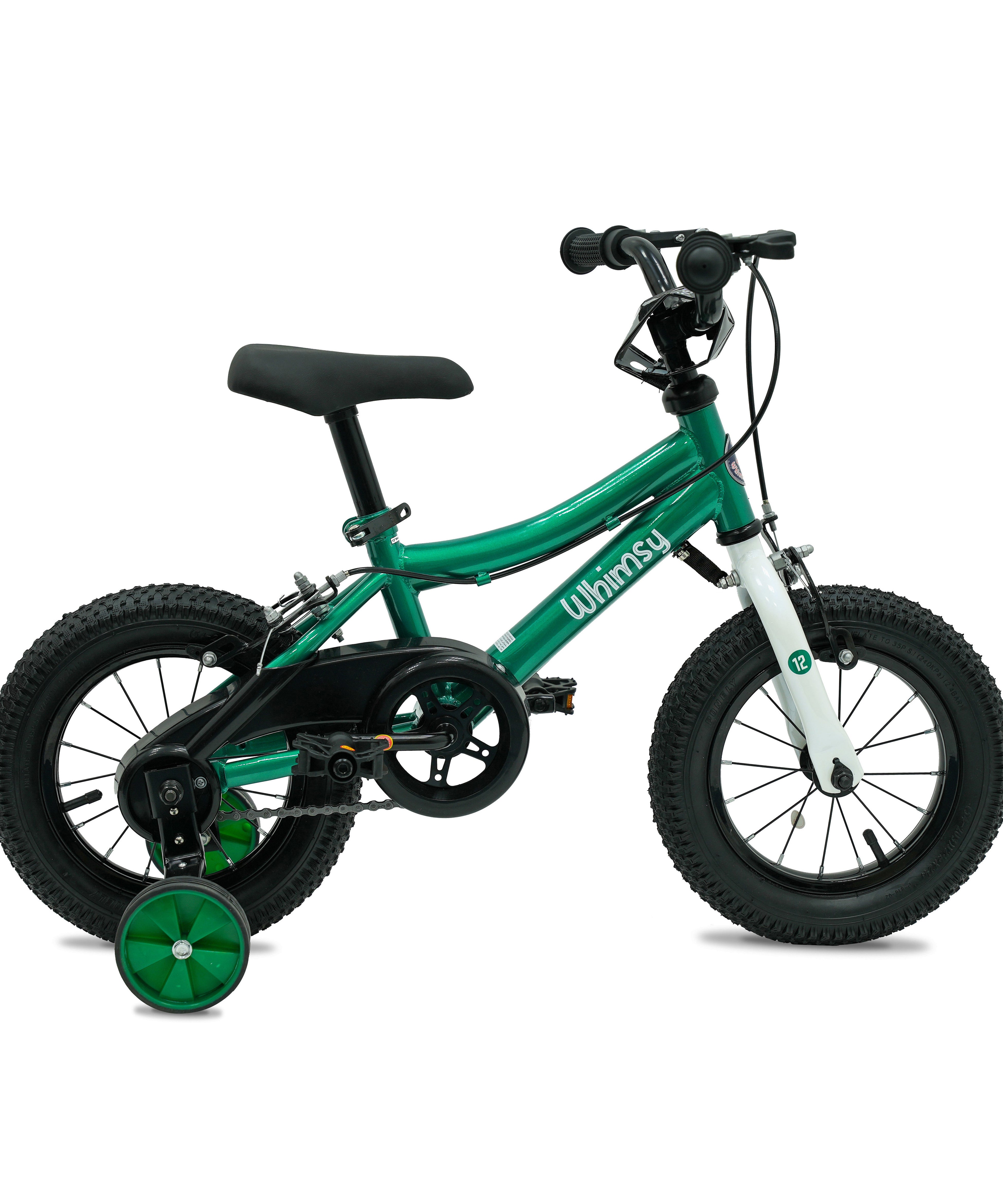 Whimsy Classic 12" Kids Bike - Green