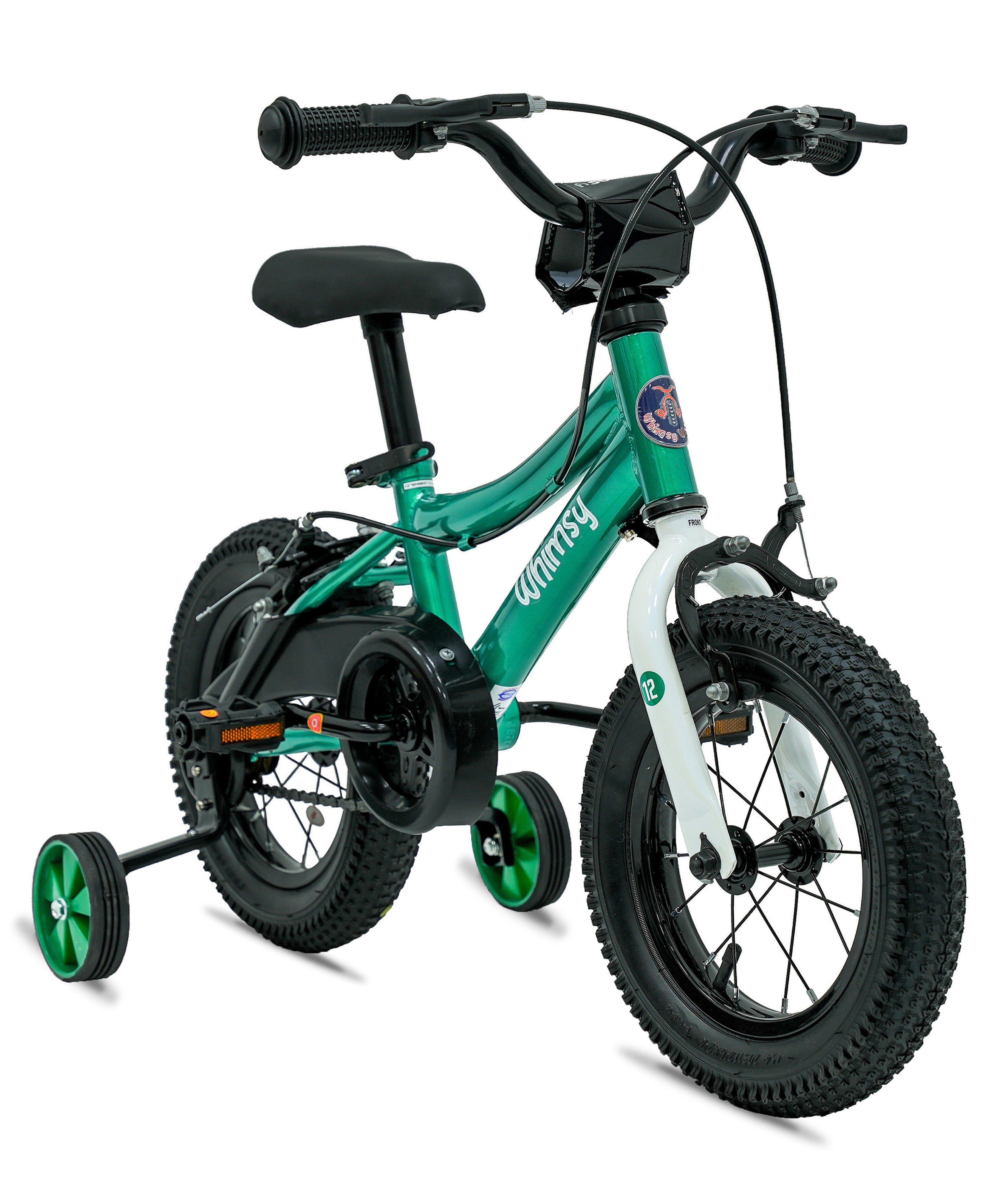 Whimsy Classic 12" Kids Bike - Green
