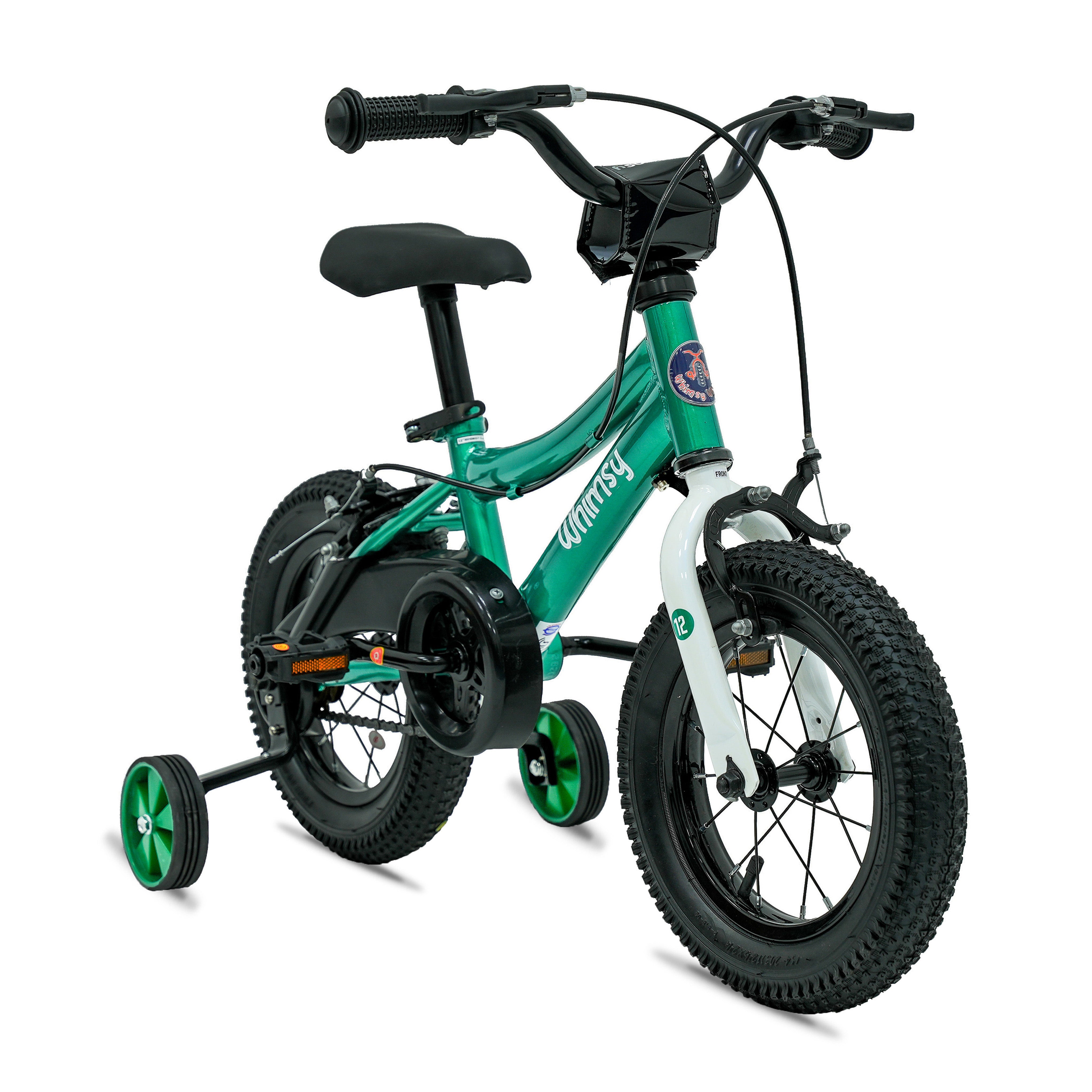 Whimsy Classic 12" Kids Bike - Green