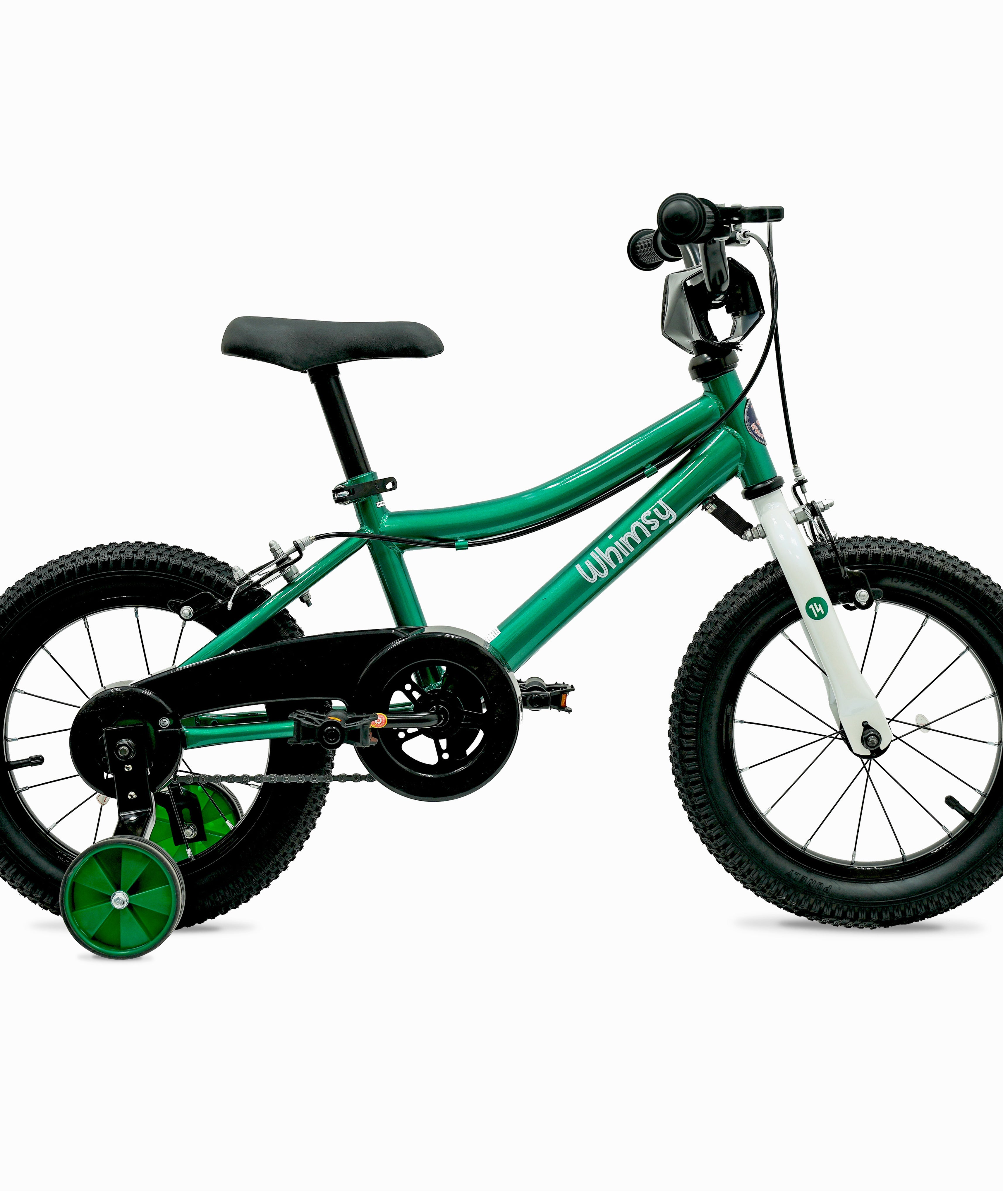 Whimsy Classic 14" Kids Bike - Green