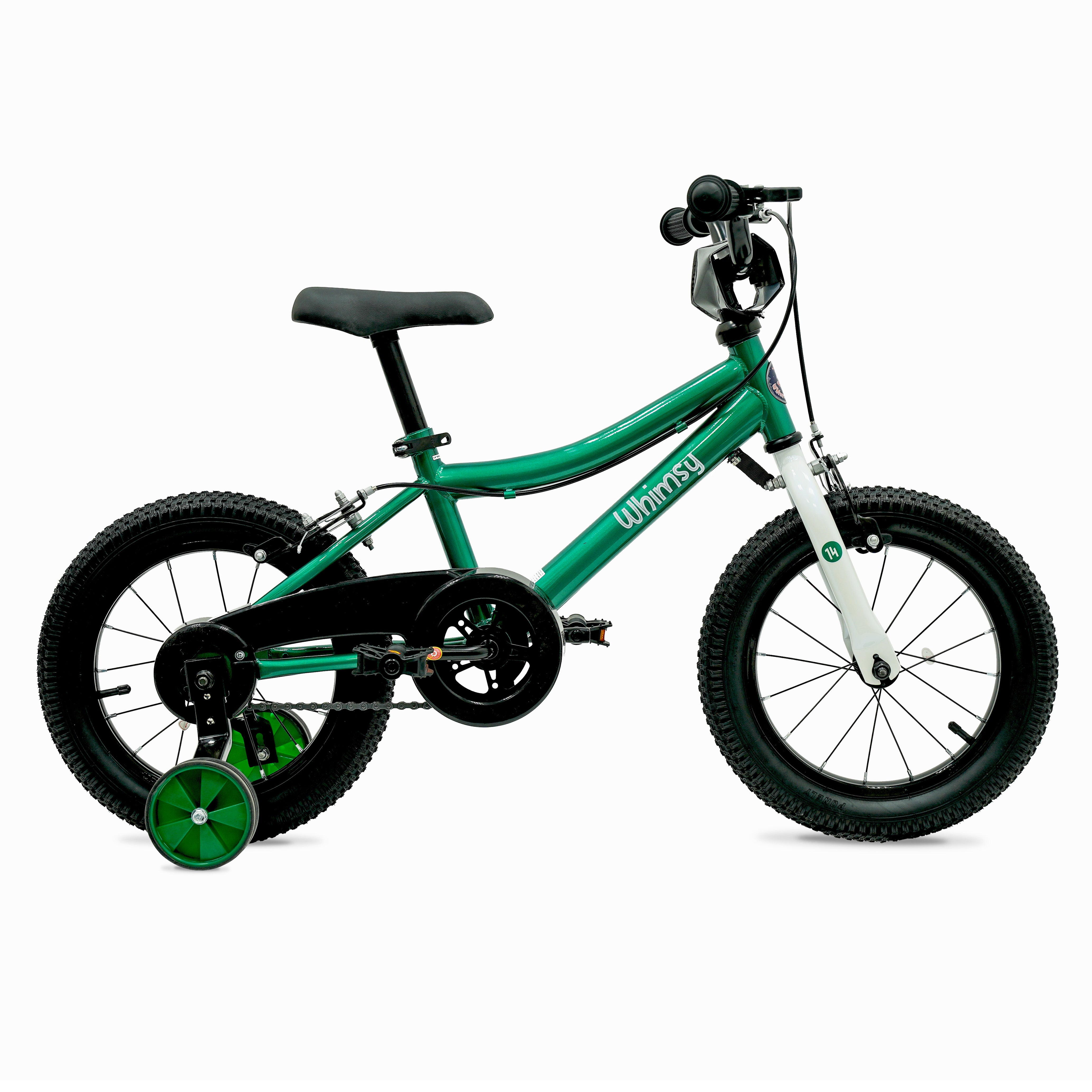 Whimsy Classic 14" Kids Bike - Green