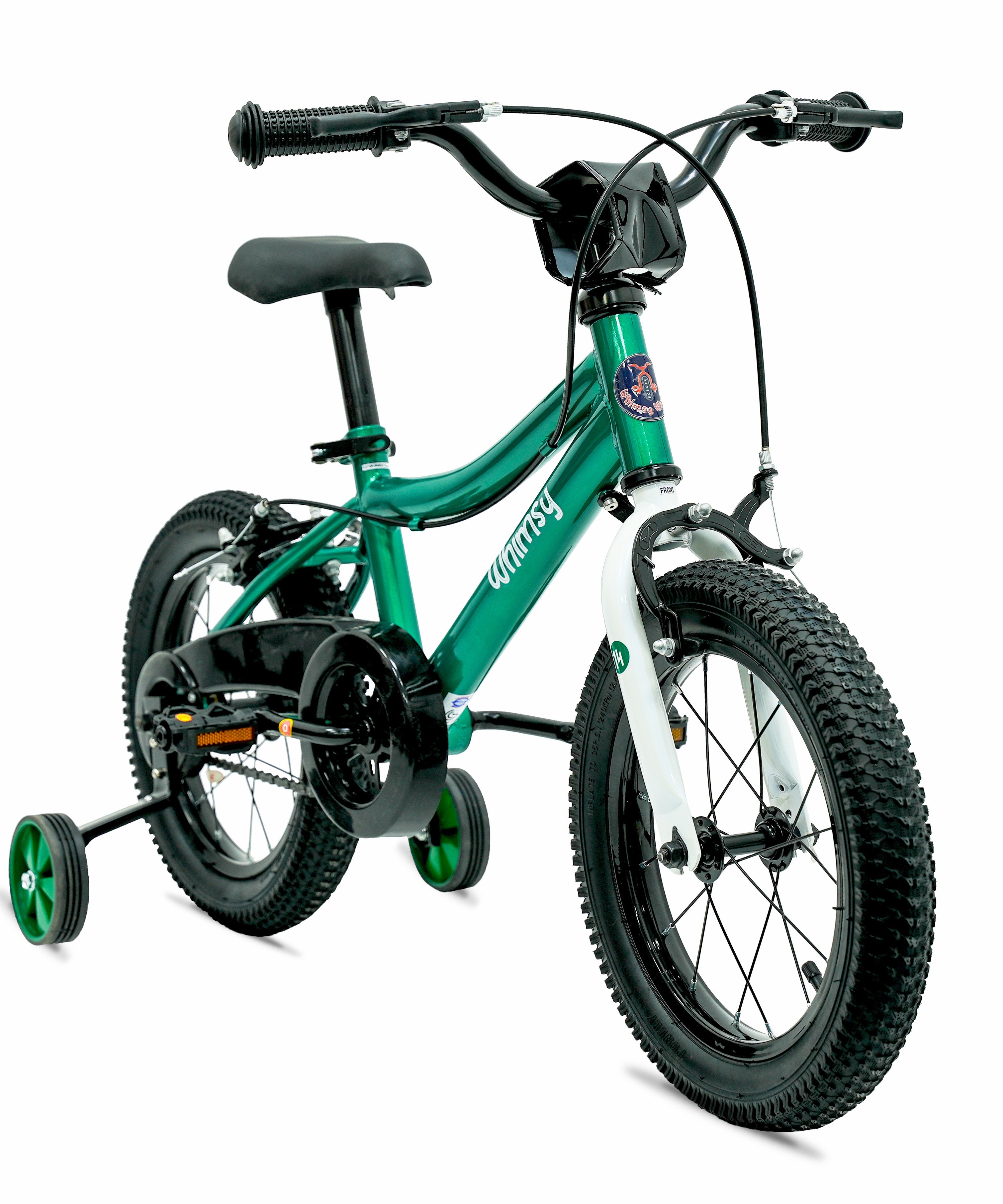 Whimsy Classic 14" Kids Bike - Green