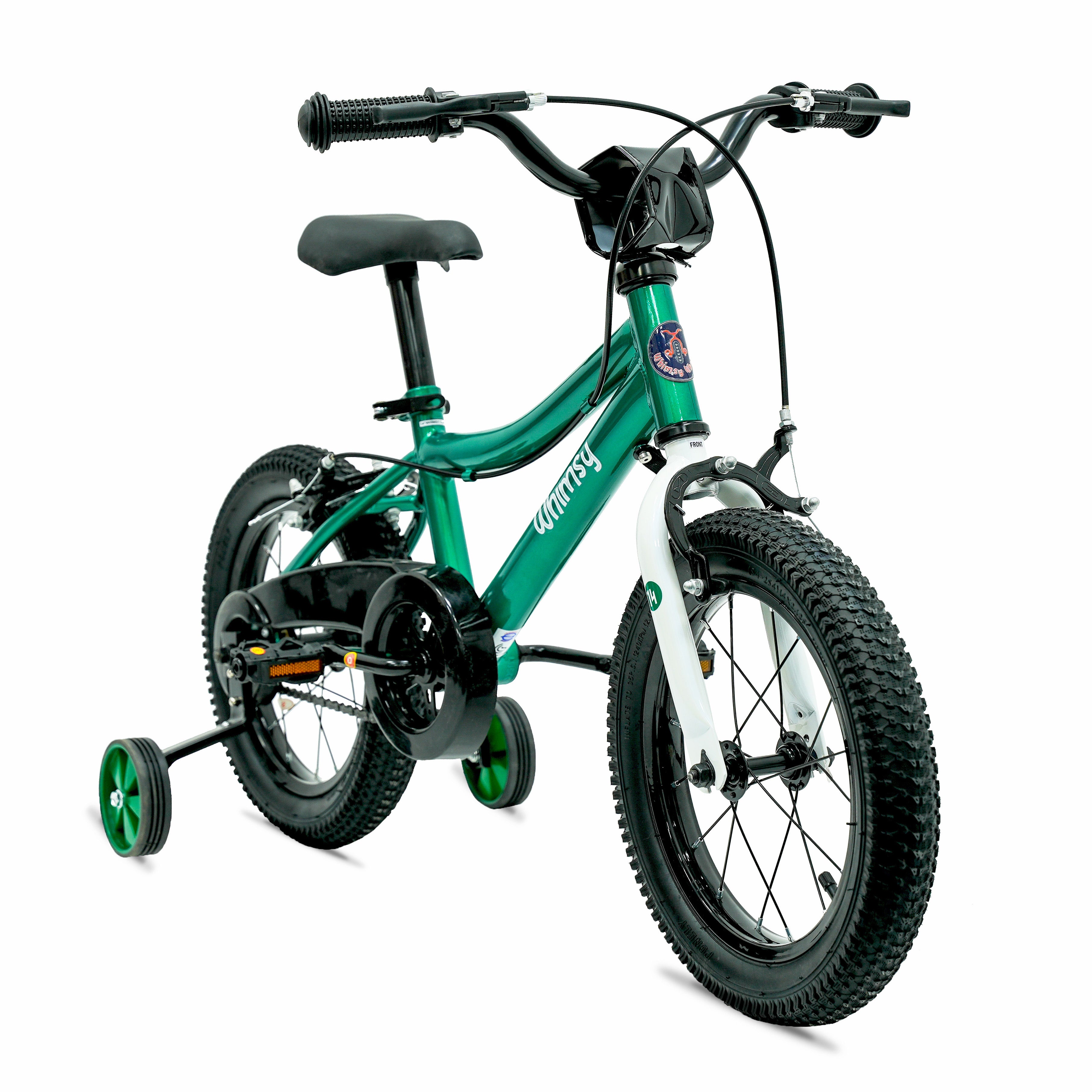 Whimsy Classic 14" Kids Bike - Green