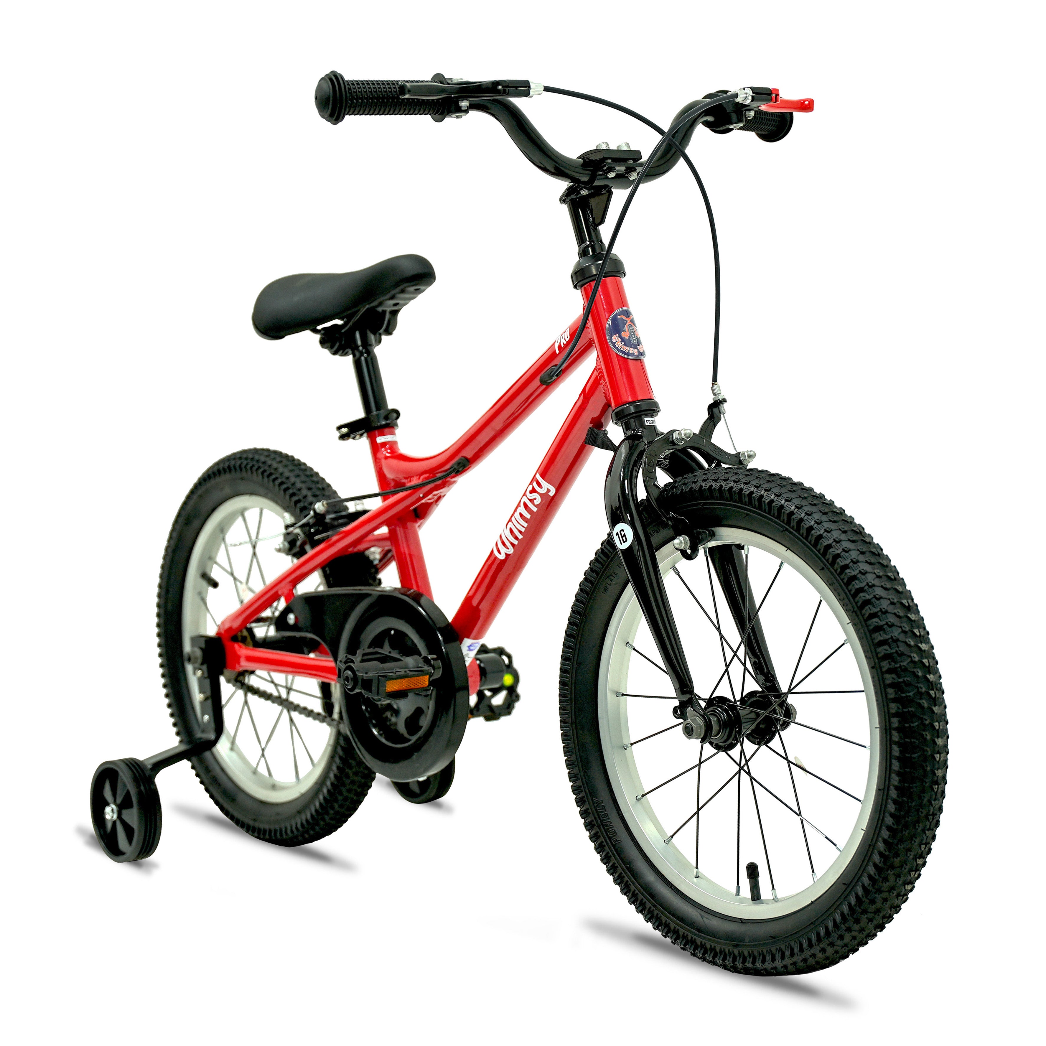 Whimsy Pro Aluminum 16" Kids Bike - Red
