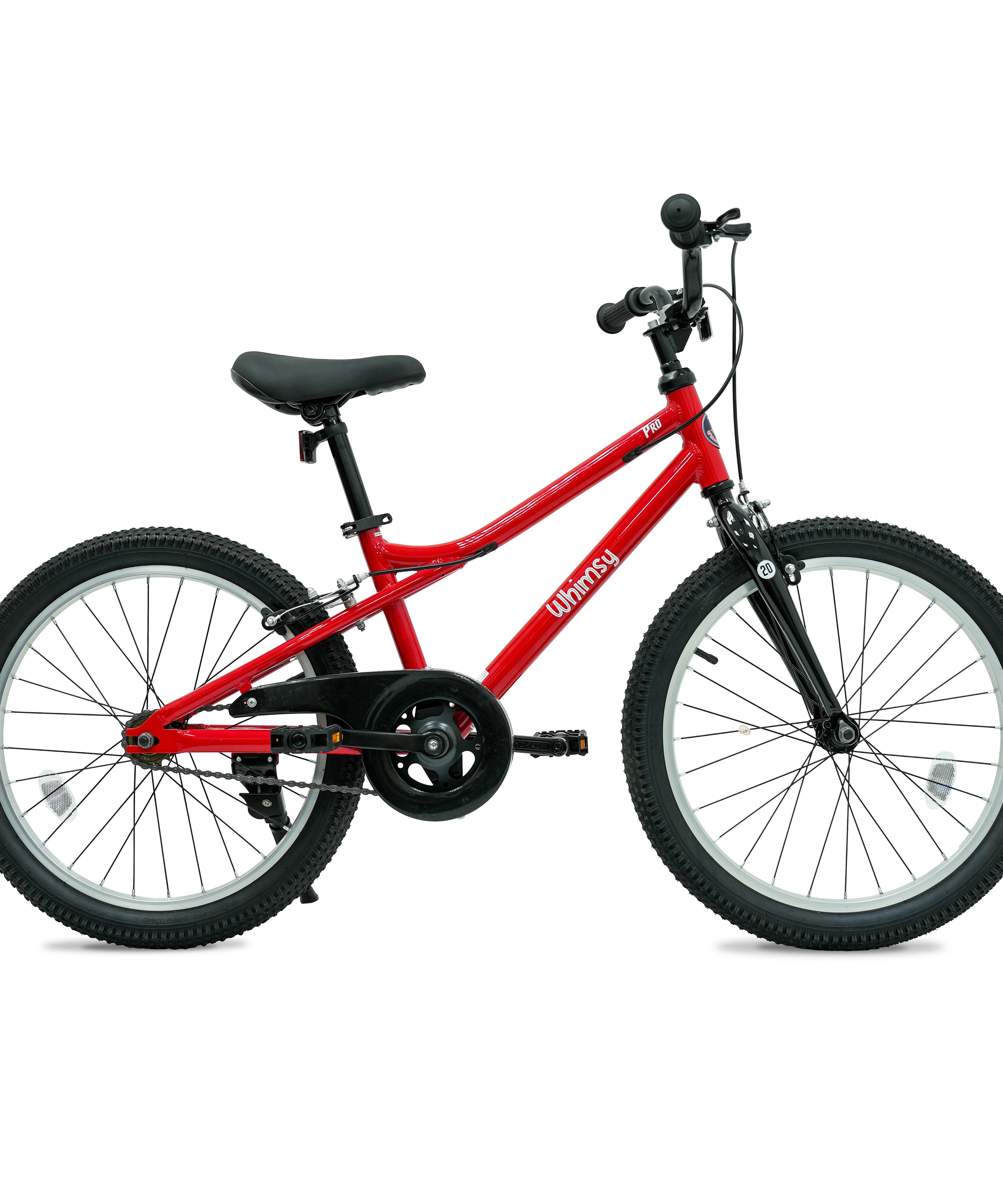 Whimsy Pro Aluminum 20" Kids Bike - Red