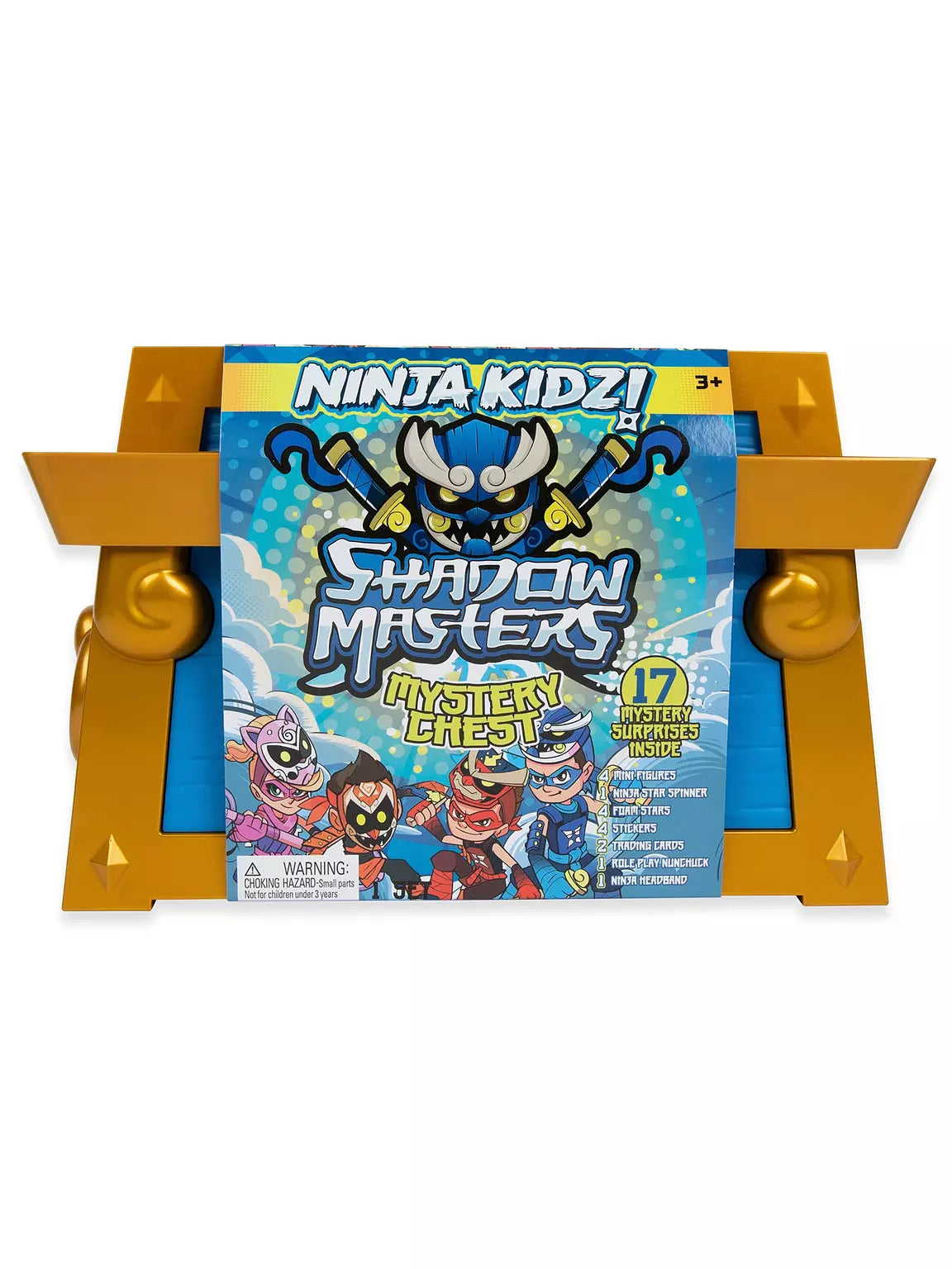 Ninja Kidz Shadow Masters Mystery Chest – Ultimate Surprise Unboxing Set with 12 Mystery Items & Ninja Accessories