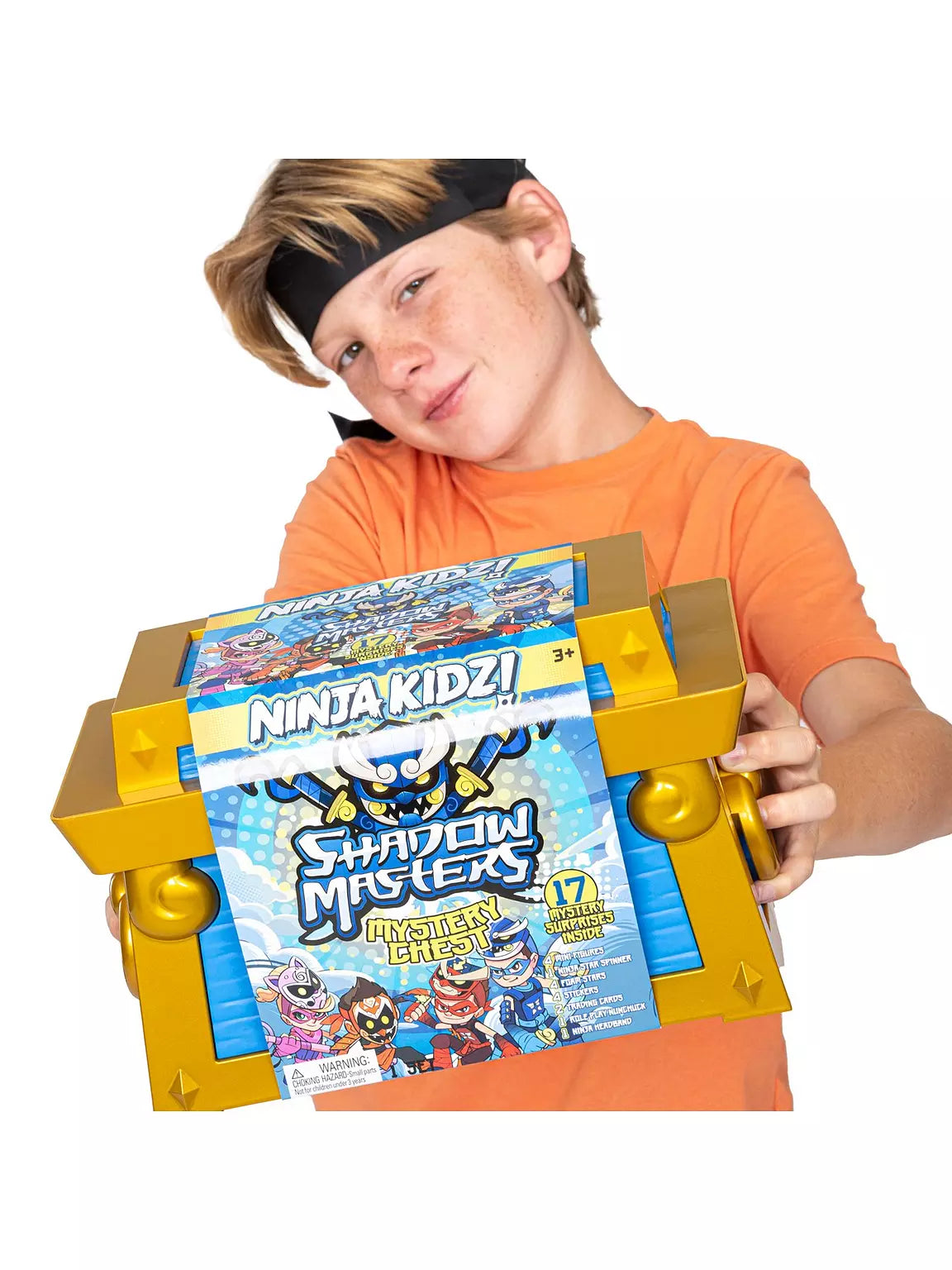 Ninja Kidz Shadow Masters Mystery Chest – Ultimate Surprise Unboxing Set with 12 Mystery Items & Ninja Accessories