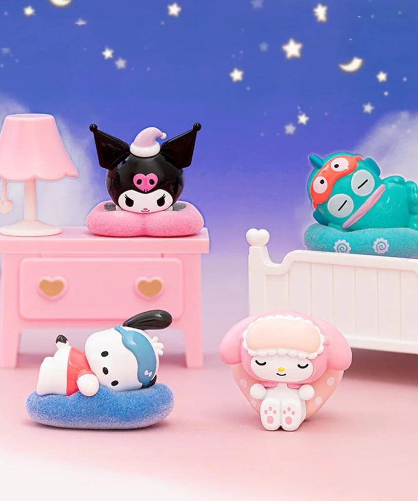 مجموعة مويتش سانريو سويت دريمز، صندوق تجميعي، شخصيات قابلة للتجميع، مجموعة ألعاب قابلة للبناء بنفسك، مكونة من 6 شخصيات (سينامورول، كورومي، ماي ميلودي، بوتشاكو، بومبومبورين، هانجيودون)، مناسبة للأعمار من 6 سنوات فما فوق، مقتنيات وشخصيات