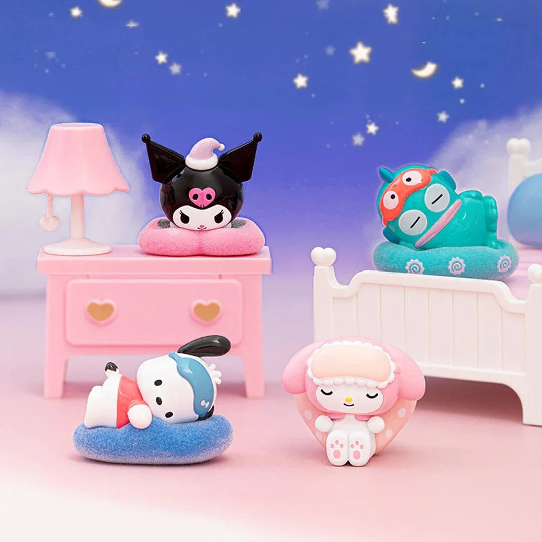 مجموعة مويتش سانريو سويت دريمز، صندوق تجميعي، شخصيات قابلة للتجميع، مجموعة ألعاب قابلة للبناء بنفسك، مكونة من 6 شخصيات (سينامورول، كورومي، ماي ميلودي، بوتشاكو، بومبومبورين، هانجيودون)، مناسبة للأعمار من 6 سنوات فما فوق، مقتنيات وشخصيات