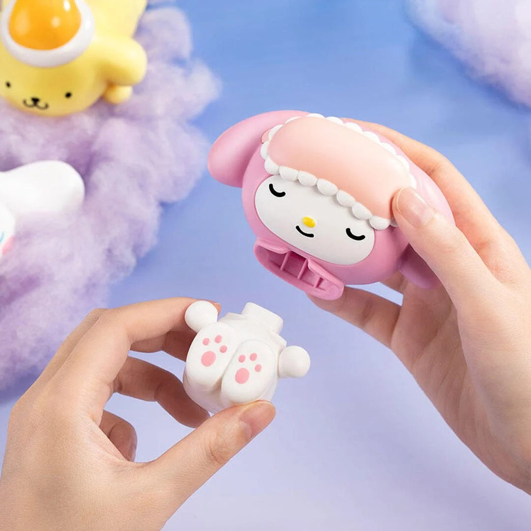 مجموعة مويتش سانريو سويت دريمز، صندوق تجميعي، شخصيات قابلة للتجميع، مجموعة ألعاب قابلة للبناء بنفسك، مكونة من 6 شخصيات (سينامورول، كورومي، ماي ميلودي، بوتشاكو، بومبومبورين، هانجيودون)، مناسبة للأعمار من 6 سنوات فما فوق، مقتنيات وشخصيات