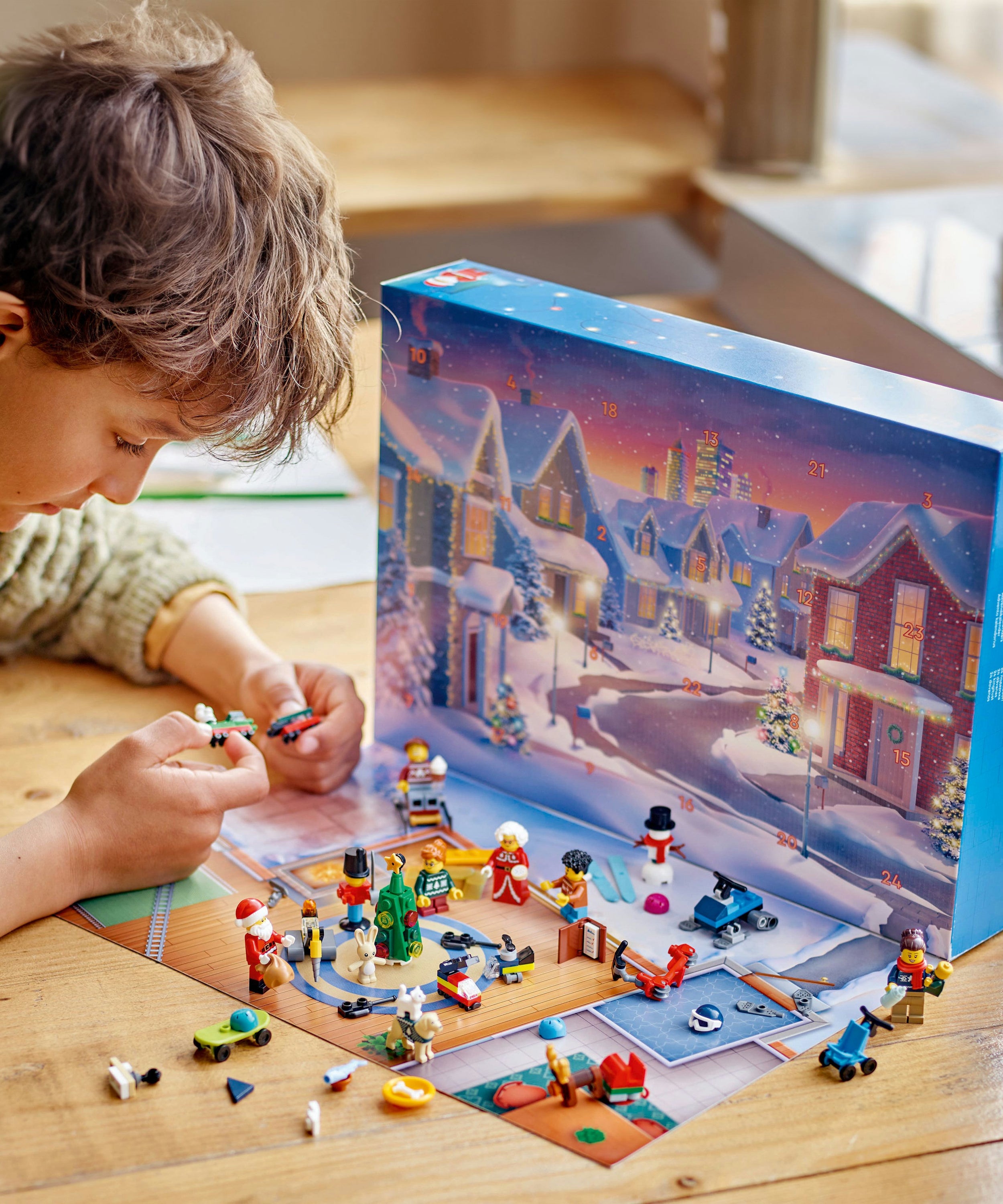 LEGO City 60436 City Advent Calendar 2024 Holiday Build & Play Set for Kids 5+