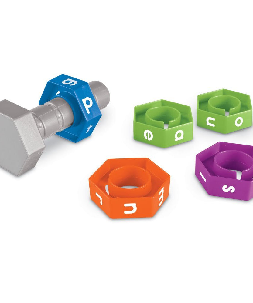 Learning Resources Word Construction, Hands-On Literacy Tool, Encourages Early Word Building & Spelling, Includes Activity Guide, Learning Resources