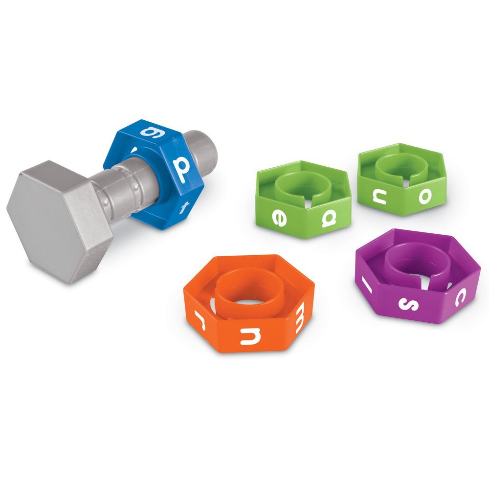 Learning Resources Word Construction, Hands-On Literacy Tool, Encourages Early Word Building & Spelling, Includes Activity Guide, Learning Resources