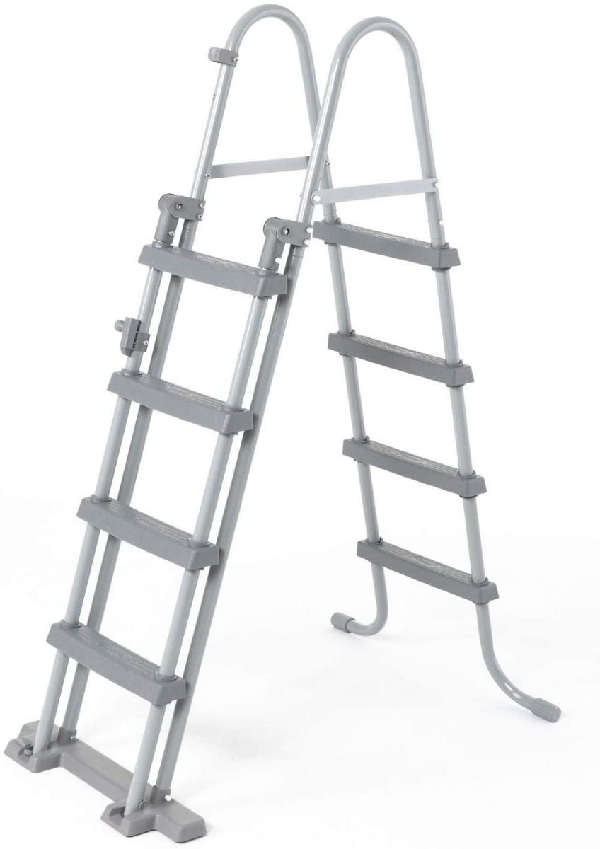 Bestway Powersteel Graph Frame Above-Ground Swimming Pool Set 6.10m x 3.66m x 1.22m – Adult 14+