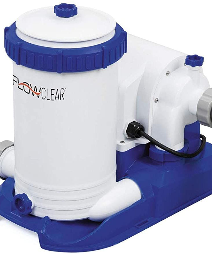 Bestway Powersteel Graph Frame Above-Ground Swimming Pool Set 6.10m x 3.66m x 1.22m – Adult 14+