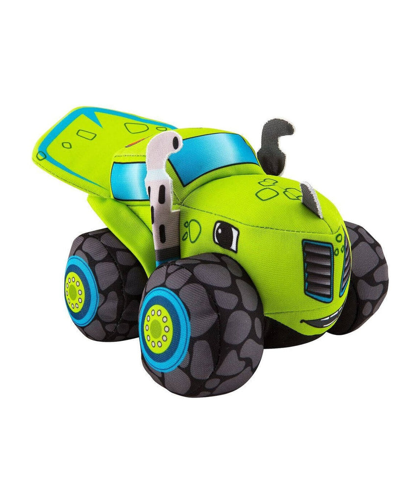 Mattel Blaze Plush Vehicles, 3 Designs CJJ49-Assorted, Soft Toy for Boys 3+, Social and Emotional Development Toy