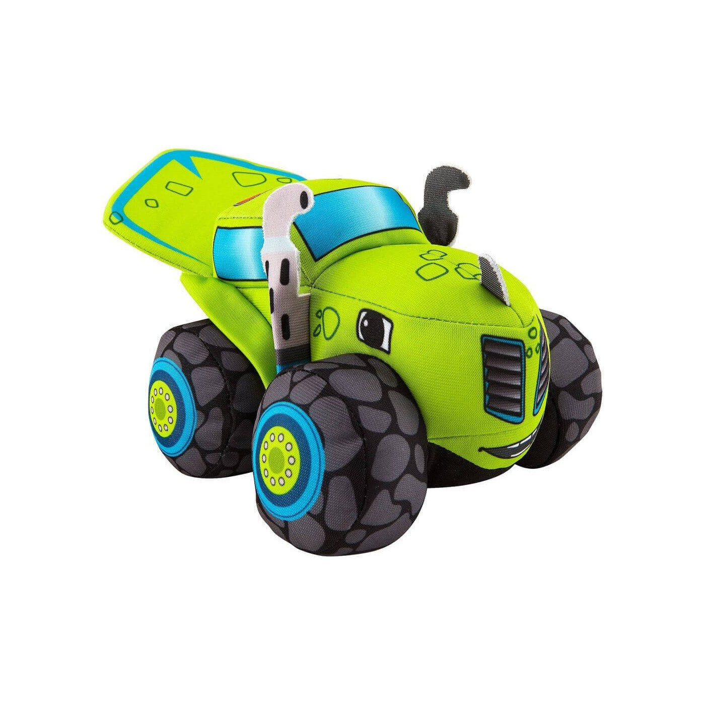 Mattel Blaze Plush Vehicles, 3 Designs CJJ49-Assorted, Soft Toy for Boys 3+, Social and Emotional Development Toy