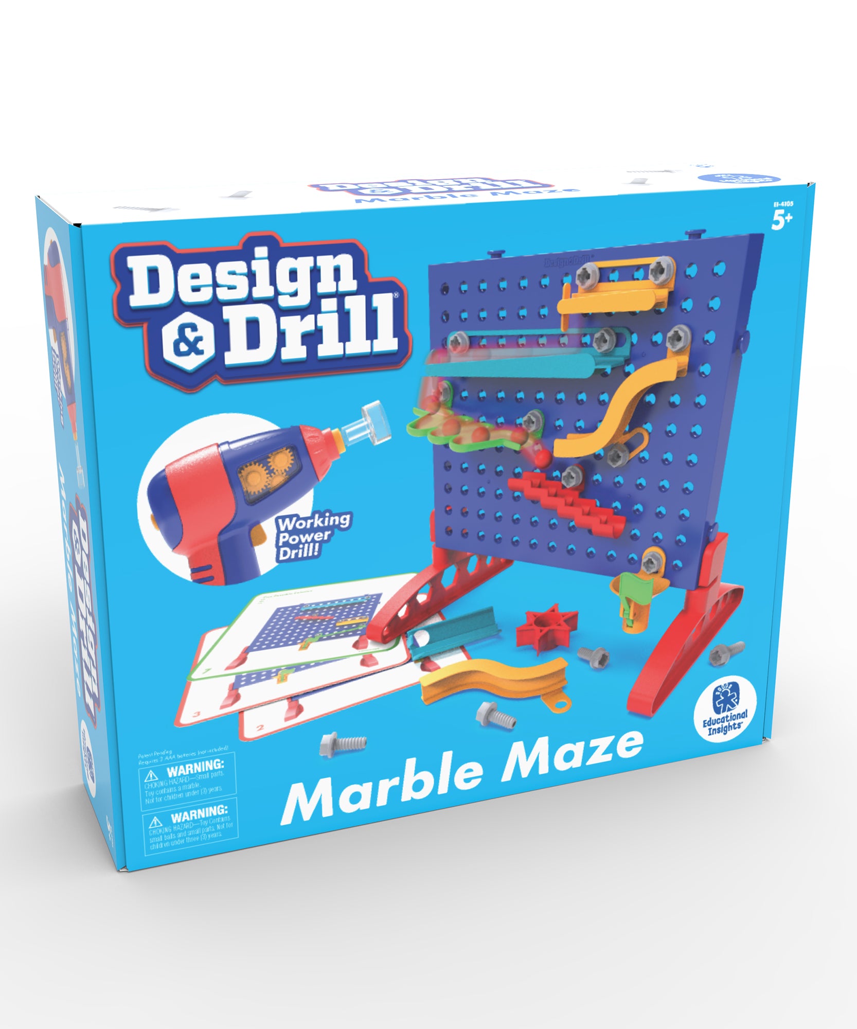 Learning Resources Design & Drill Marble Maze, STEM Construction Toy