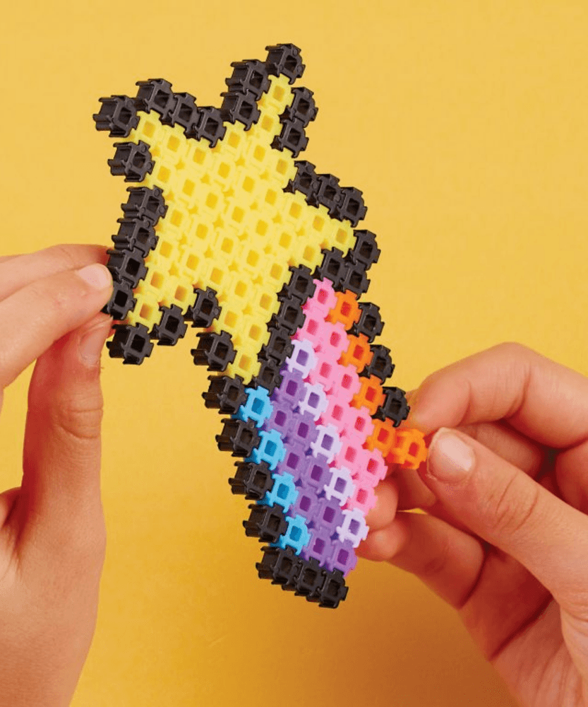 خيارات الشخصيات Simbrix Connect &amp; Wow Jungle Party Pack مع أكثر من 1500 بريكس، لعبة بناء Pixel Arts and Crafts ثنائية وثلاثية الأبعاد، لعبة بناء STEAM إبداعية وخيالية للأولاد والبنات من سن 5 سنوات فما فوق