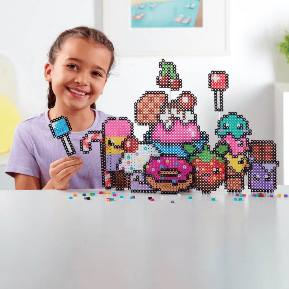 Character Options Simbrix Connect & Wow So Sweet Pack with 2500+ brix, 2D & 3D Pixel Arts and Crafts Construction Toy, Creative & Imaginative STEAM Building Toy for Boys & Girls Ages 5+