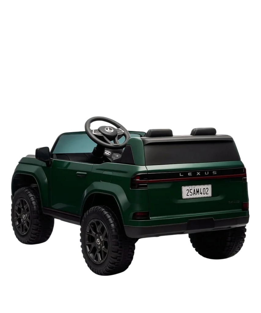 Lovely Baby LB 4002EL Lexus Style Kids Ride-On Car 12V Battery Operated Electric Car with EVA Wheels, LED Lights, Music, Seat Belt, Sit & Drive Vehicle for Boys & Girls 2–6+ Years