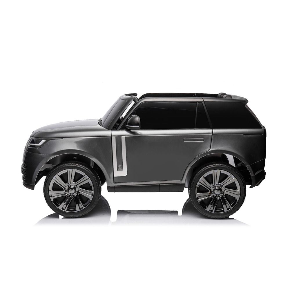 Lovely Baby Range Rover SUV Ride-On Car for Kids, 3+ Years, 12V Battery, Dual Motors, Remote Control, LED Lights, MP3/USB Music, Openable Doors – Red, Grey, or Green