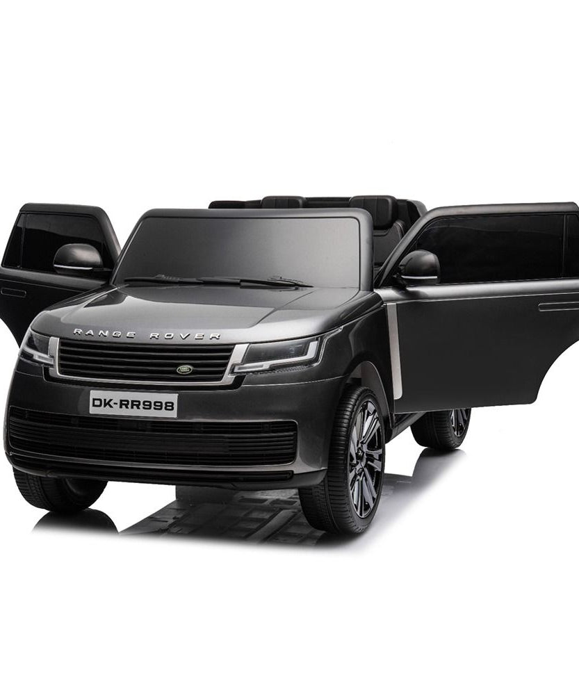 Lovely Baby Range Rover SUV Ride-On Car for Kids, 3+ Years, 12V Battery, Dual Motors, Remote Control, LED Lights, MP3/USB Music, Openable Doors – Red, Grey, or Green