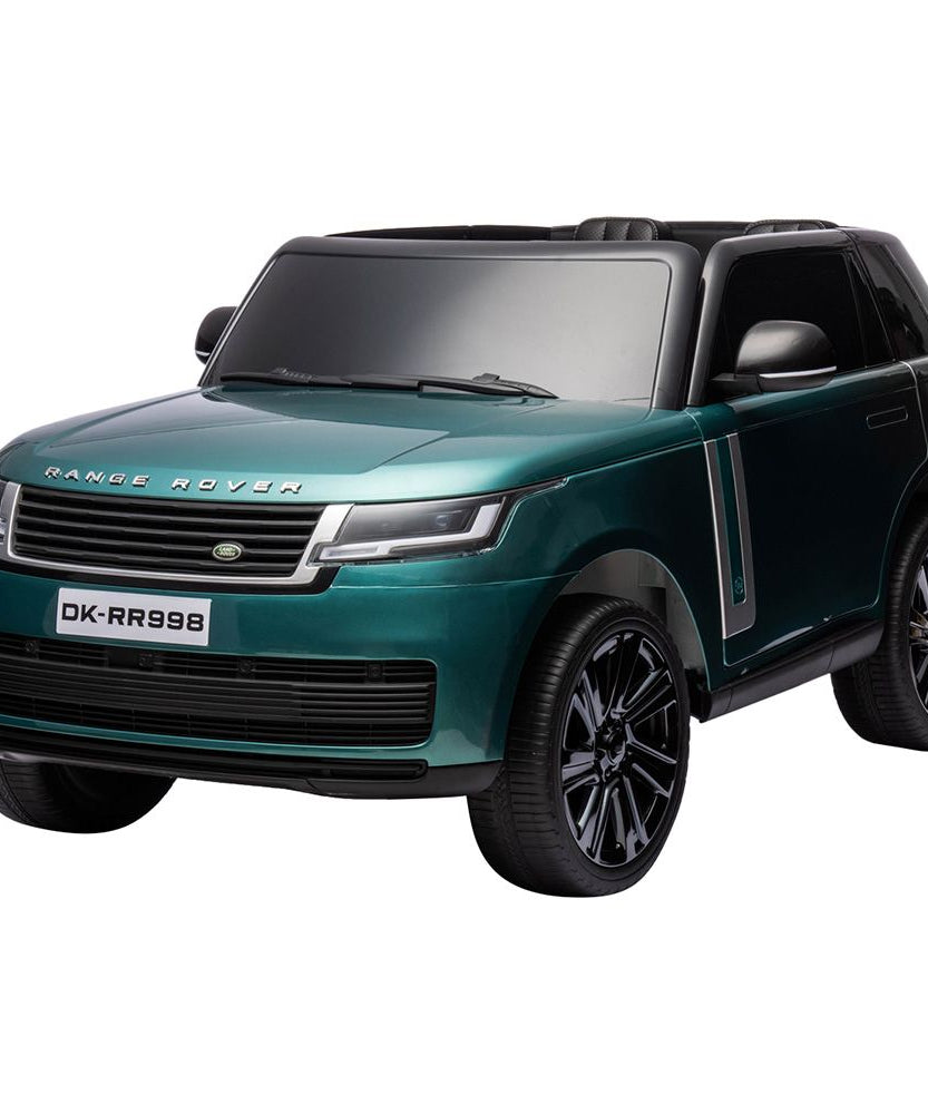 Lovely Baby Range Rover SUV Ride-On Car for Kids, 3+ Years, 12V Battery, Dual Motors, Remote Control, LED Lights, MP3/USB Music, Openable Doors – Red, Grey, or Green