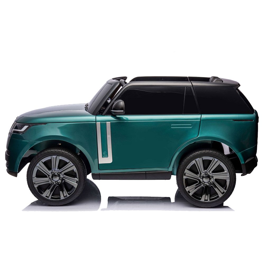 Lovely Baby Range Rover SUV Ride-On Car for Kids, 3+ Years, 12V Battery, Dual Motors, Remote Control, LED Lights, MP3/USB Music, Openable Doors – Red, Grey, or Green