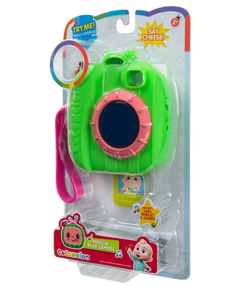 CoComelon Musical Play Camera, Battery Operated Toy with Sounds, Lights & Interactive JJ Features, Fun Roleplay Toy for Kids Ages 2+