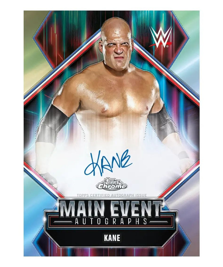 Topps Chrome WWE 2026 Value Box English Trading Cards, WWE Superstar Collectible Card Box with Exclusive Parallels & Autograph Chances