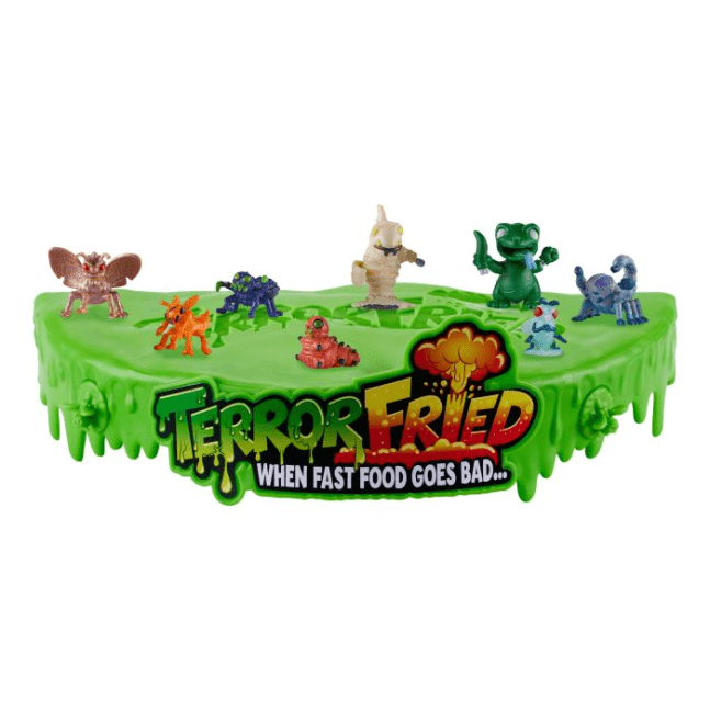Terror Fried 08095 Gross Bucket, Slime and Collectable Figures for Boys Ages 4-10, Multi-Compound Play Set with Fizz, Squish, Crack and Ooze, Multicolor, Interactive Toys