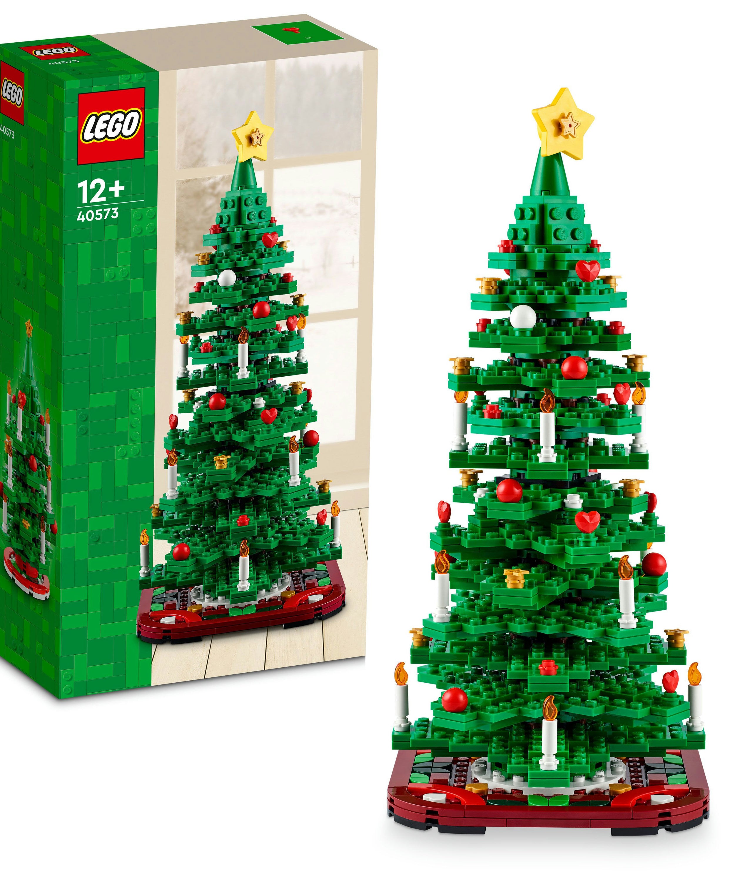 LEGO Icons 40573 Christmas Tree Buildable Holiday Decoration for Ages 12+