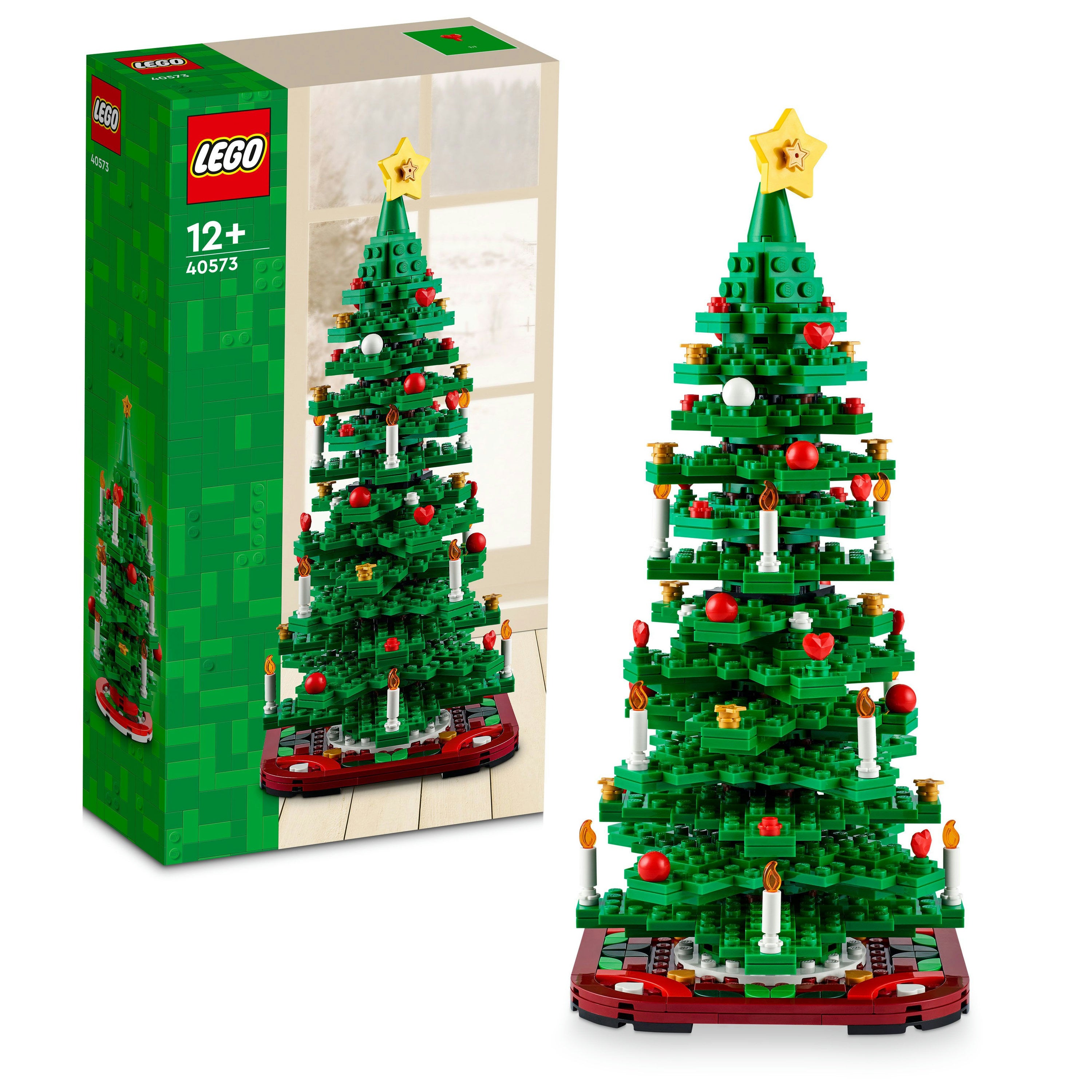 LEGO Icons 40573 Christmas Tree Buildable Holiday Decoration for Ages 12+