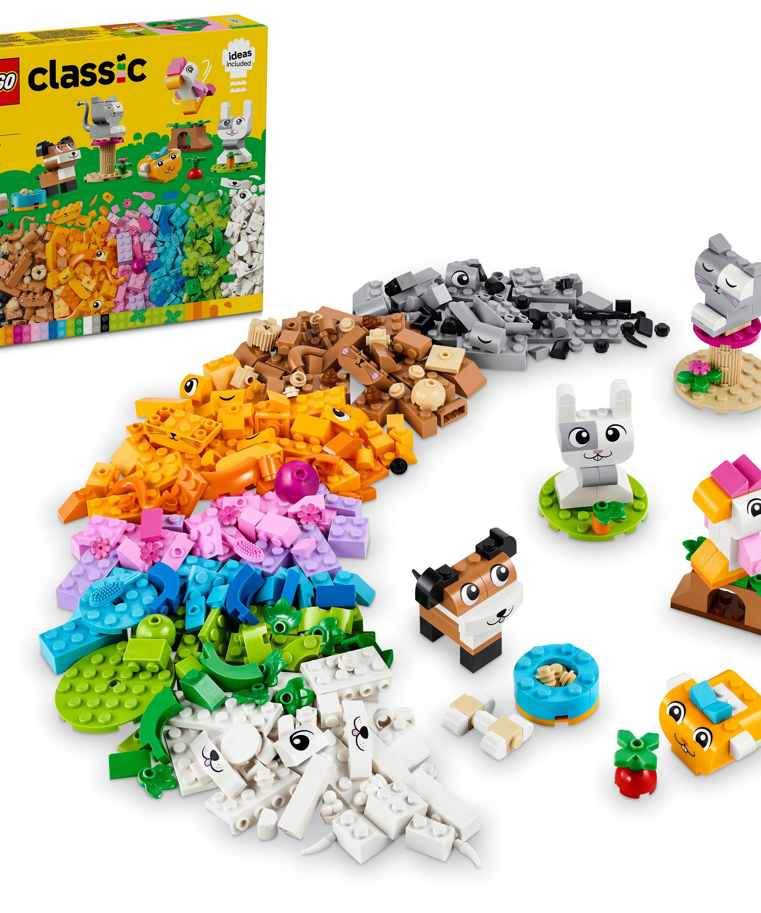 LEGO 11034 Creative Pets Building Set for Unisex 5+ Imaginative Animal Construction Toy