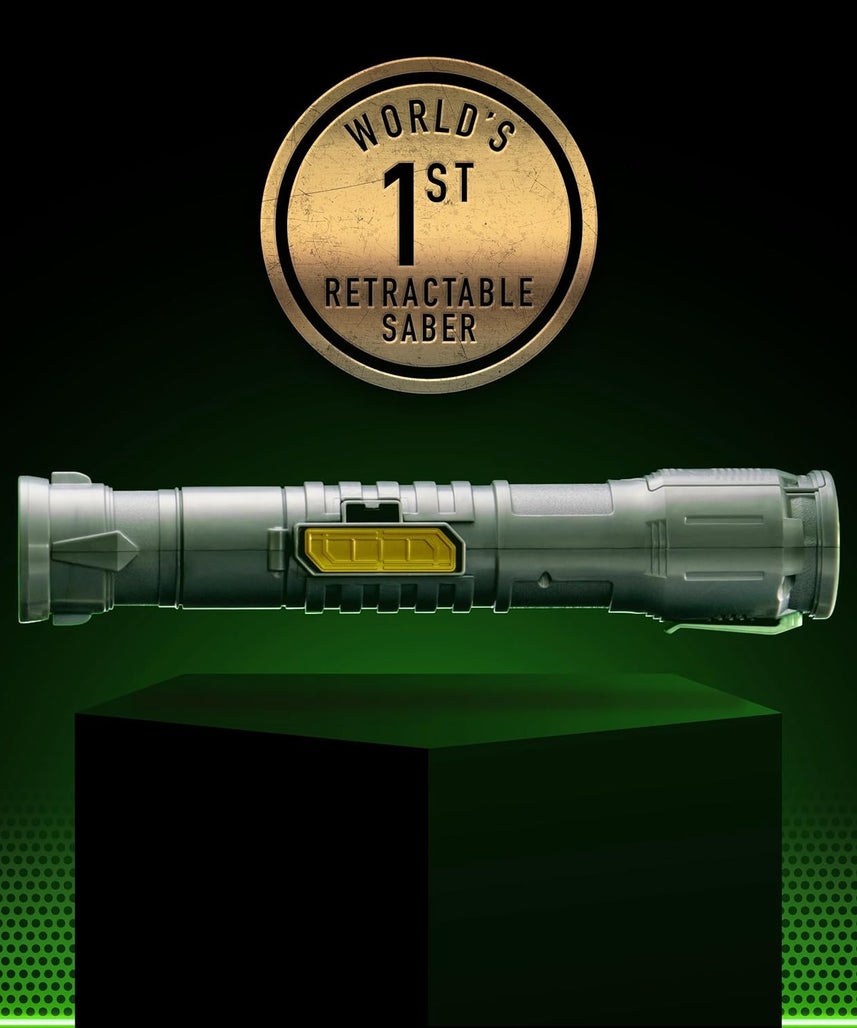 Power Saber Energy Blade Green, Light-Up Sword with Motion Sounds and Flash Effects, Exciting Role Play Toy for Kids Aged 6+