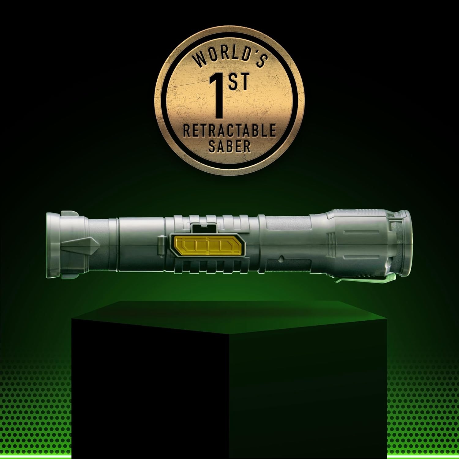 Power Saber Energy Blade Green, Light-Up Sword with Motion Sounds and Flash Effects, Exciting Role Play Toy for Kids Aged 6+